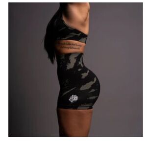 Darc Sport Black Camo Women's Shorts